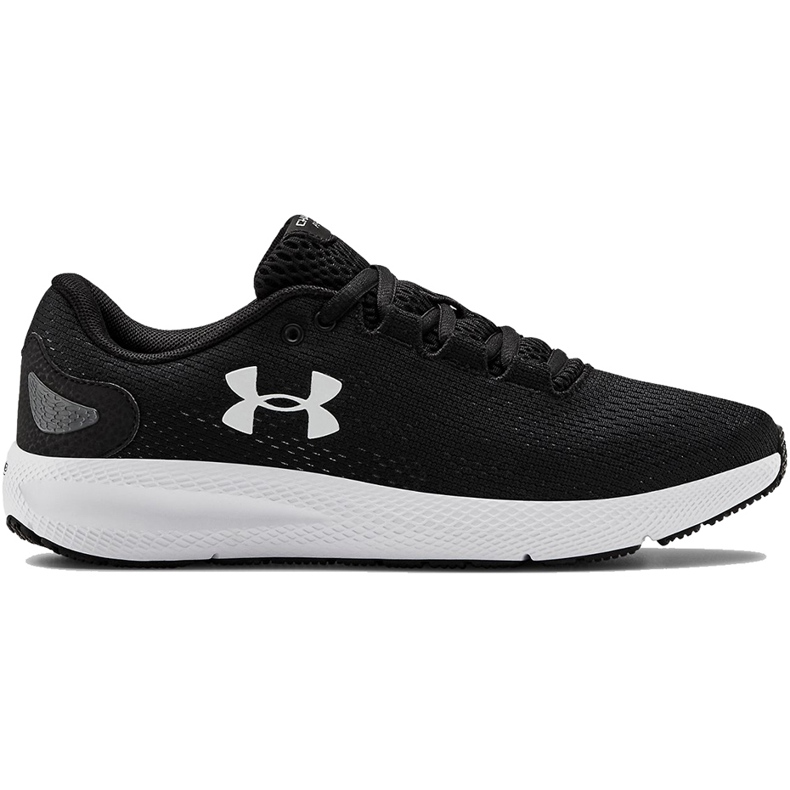 Under Armour Ua W Charged Pursuit 2 női cipő fekete -fehér 3022604 001