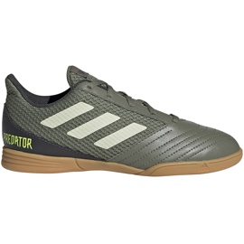 Adidas Predator 19.4 Junior khaki EF8224 futballcipőben zöld zöld