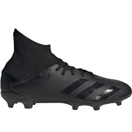 Adidas Predator 20.3 Fg Junior EF1929 futballcipő fekete fekete