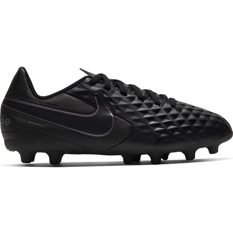Nike Tiempo Legend 8 Club FG / MG Junior AT5881 010 futballcipő fekete fekete
