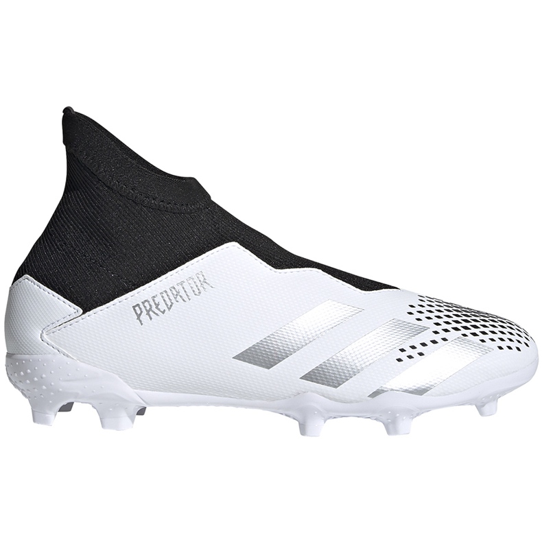 Adidas Predator 20.3 Ll Fg Junior FW9212 futballcipő fehér fehér