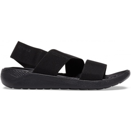 Crocs LiteRide Stretch szandál W fekete 206081 060