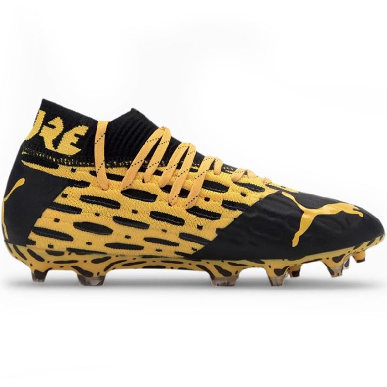 Puma Future 5.1 Netfit Fg Ag Junior 105805 02 futballcipő sárga