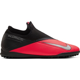 Nike Phantom Vsn 2 Academy Df Tf CD4172 606 futballcipő piros piros