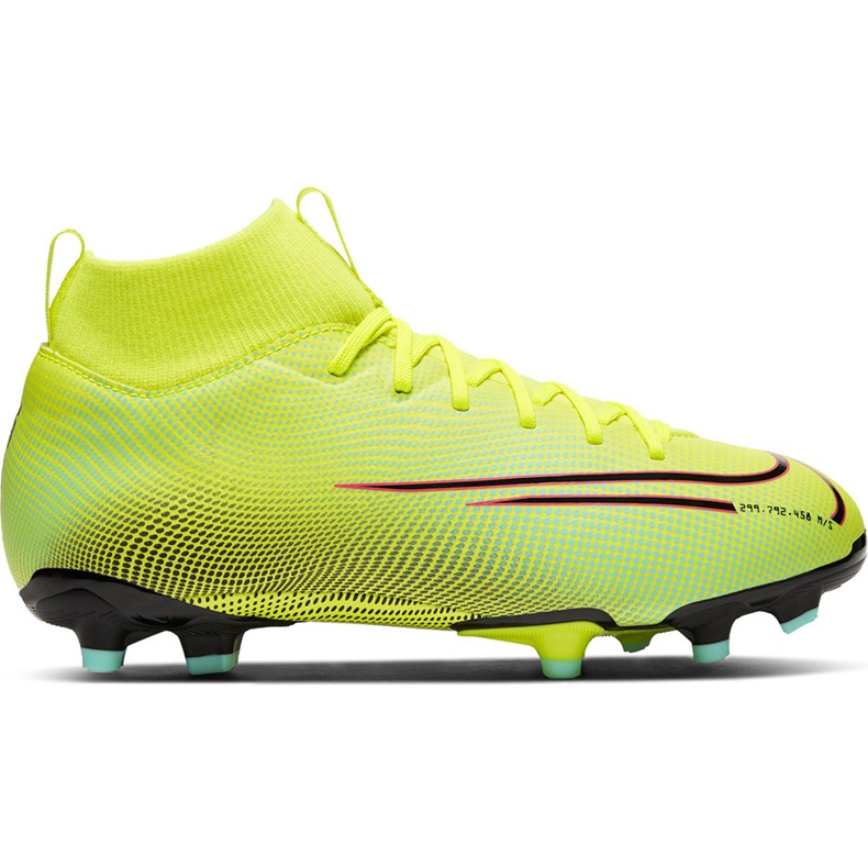 Nike Mercurial Superfly 7 Academy Mds FG / MG Junior BQ5409 703 futballcipő sárga sárga