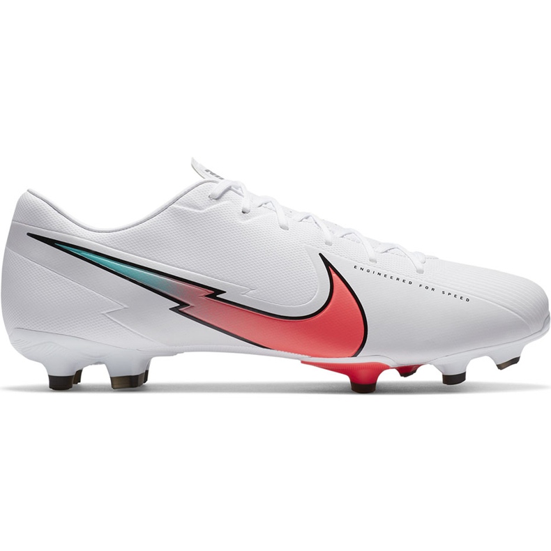 Nike Mercurial Vapor 13 Academy FG / MG AT5269 163 futballcipő fehér fehér