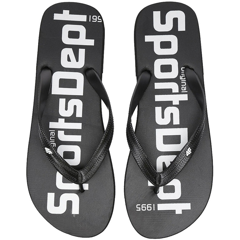 Férfi 4F papucs mélyfekete H4L20 KLM006 20S