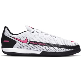 Nike Phantom Gt Academy Ic Junior CK8480 160 futballcipő fehér fehér