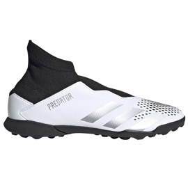 Adidas Predator 20.3 Ll Tf Junior FW9211 futballcipő fehér fehér