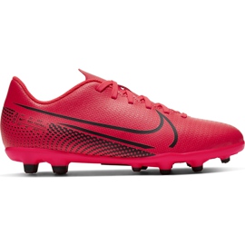 Nike Mercurial Vapor 13 Club FG / MG Junior AT8161 606 futballcipő sokszínű piros Nike Mercurial Vapor 13 Club FG / MG Junior AT8161 606 futballcipő sokszínű piros