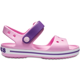 Crocs szandál gyerekeknek Crocband Sandal Kids halvány rózsaszín-lila 12856 6AI