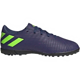 Adidas Nemeziz Messi 19.4 Tf EF1805 futballcipő sötétkék sötétkék Adidas Nemeziz Messi 19.4 Tf EF1805 futballcipő sötétkék sötétkék