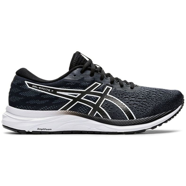 Férfi futócipő Asics Gel Excite 7 fekete -fehér 1011A657 001