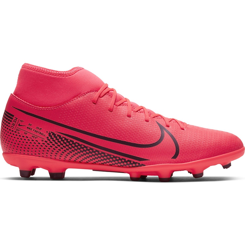 Nike Mercurial Superfly 7 Club FG / MG AT7949 606 futballcipő piros piros