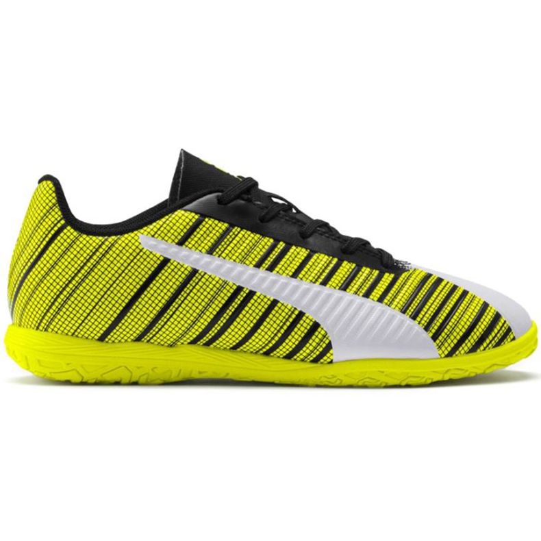 Puma One 5.4 It Junior futballcipő sárga-fehér-fekete 105664 04 sokszínű