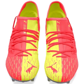 Puma Future 5.3 Netfit Osg Fg Ag 105936 01 futballcipő narancssárga