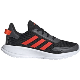 Adidas Tensaur Run K gyermekcipő fekete és narancssárga EG4124