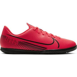Nike Mercurial Vapor 13 Club Ic Junior AT8169 606 futballcipő piros piros Nike Mercurial Vapor 13 Club Ic Junior AT8169 606 futballcipő piros piros