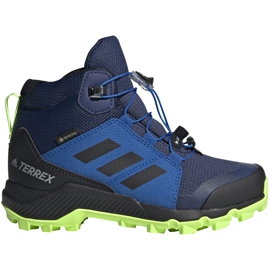 Adidas Terrex Mid Gtx K EF2248 gyermekcipő sötétkék kék sokszínű