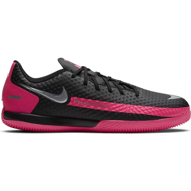 Nike Phantom Gt Academy Ic Junior CK8480 006 futballcipő fekete fekete