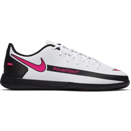Nike Jr Phantom Gt Club Ic CK8481 160 futballcipő fehér fehér