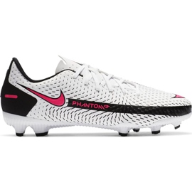 Nike Jr Phantom Gt Academy FG / MG CK8476 160 futballcipő fehér fehér