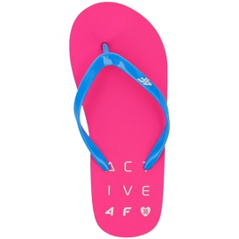 Papucsok lányoknak 4F fukszia HJL20 JKLD001 55S rózsaszín