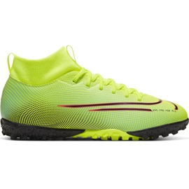 Nike Mercurial Superfly 7 Academy Mds Tf Junior BQ5407 703 futballcipő sokszínű sárga