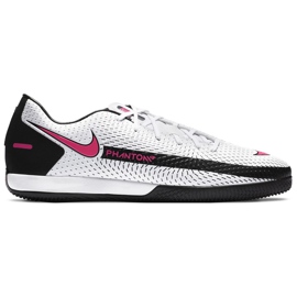 Nike Phantom Gt Academy Ic CK8467 160 futballcipő fehér fehér