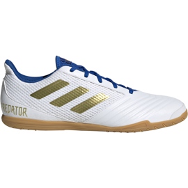 Adidas Predator 19.4 In Sala futballcipő fehér EG2827 szürke