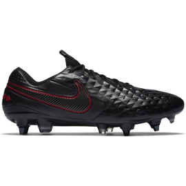 Nike Tiempo Legend 8 Elite Sg Pro Ac AT5900 060 futballcipő fekete fekete