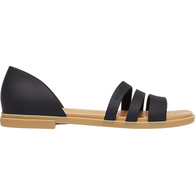 Crocs női szandál Tulum Open Flat W fekete 206 109 00W