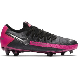 Nike Phantom Gt Pro Fg Junior CK8473 006 futballcipő fekete fekete