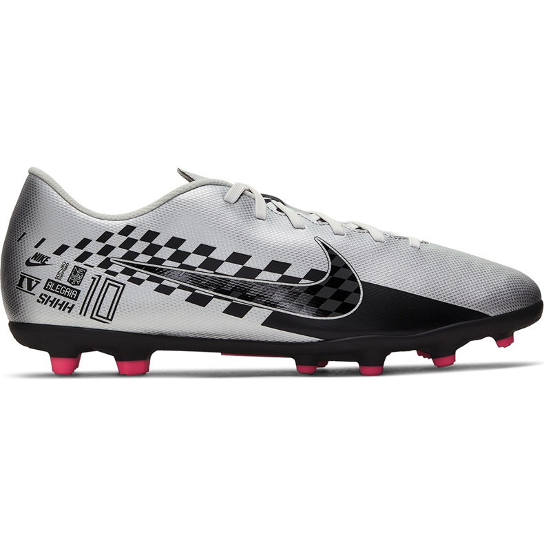 Nike Mercurial Vapor 13 Club Neymar FG / MG AT7967 006 futballcipő szürke szürke
