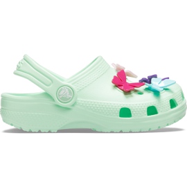 Crocs Kids Classic Butterfly Charm Clg Ps zöld 206179 3TI