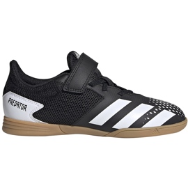 Adidas Predator 20.4 H&amp;L In Sala Jr FW9226 futballcipő fekete fekete