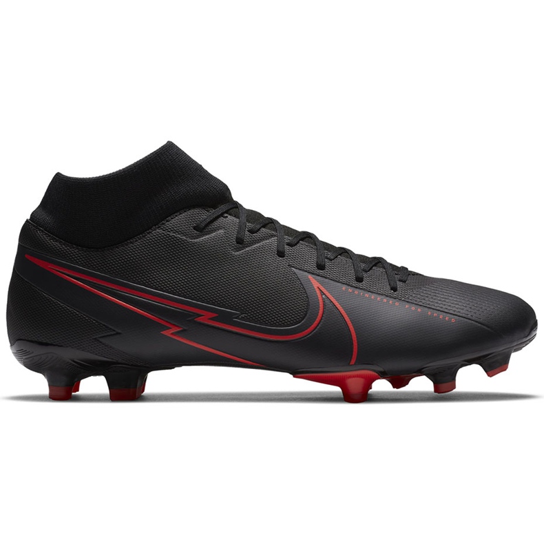 Nike Mercurial Superfly 7 Academy FG / MG AT7946 060 futballcipő fekete fekete