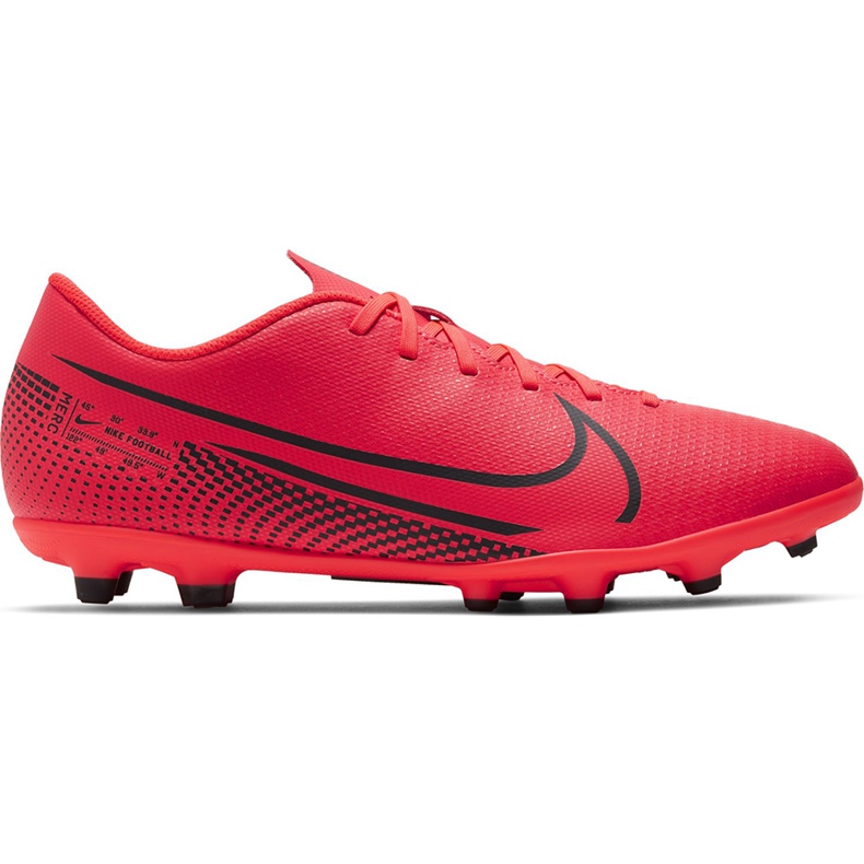 Nike Mercurial Vapor 13 Club FG / MG AT7968 606 futballcipő sokszínű piros