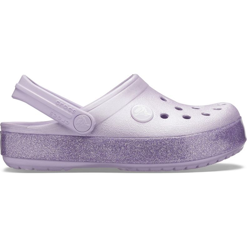 Crocs gyerekeknek Crocband Glitter Clog Kids lila 205 936 530 ibolya