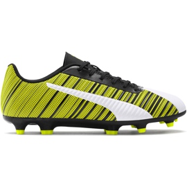 Puma One 5.4 Fg Ag futballcipő sárga-fehér-fekete 105605 03