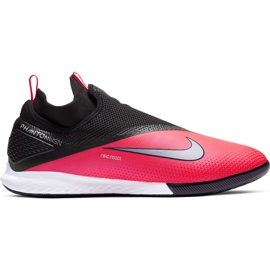 Nike React Phantom Vsn 2 Pro Df Ic CD4170 606 futballcipő piros fekete piros Nike React Phantom Vsn 2 Pro Df Ic CD4170 606 futballcipő piros fekete piros