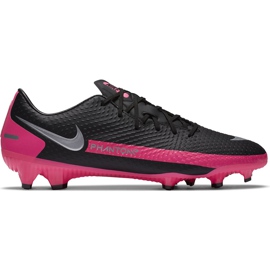 Nike Phantom Gt Academy FG / MG CK8460 006 futballcipő fekete, rózsaszín fekete