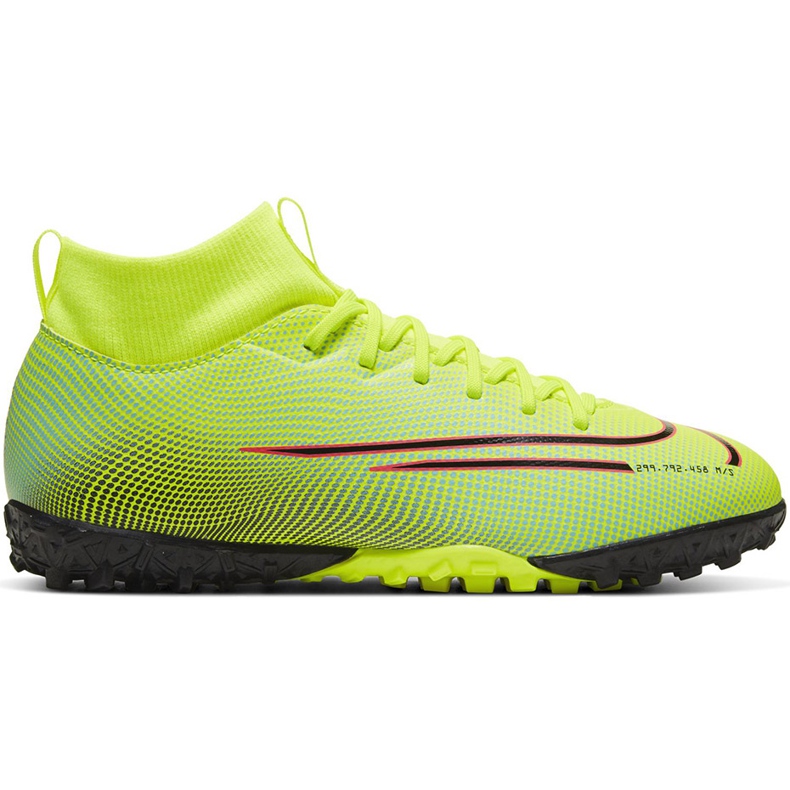 Nike Mercurial Superfly 7 Academy Mds Tf BQ5435 703 futballcipő kék, akvamarin zöld