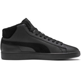 Puma Smash v2 Mid Wtr férfi cipő fekete 367338 03