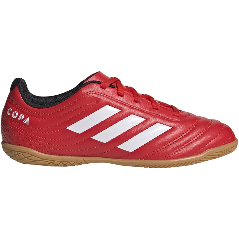 Adidas Copa 20.4 In Jr piros futballcipő EF1928 Adidas Copa 20.4 In Jr piros futballcipő EF1928