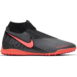 Nike Phantom Vsn Academy Df Tf AO3269 080 futballcipő szürke szürke Nike Phantom Vsn Academy Df Tf AO3269 080 futballcipő szürke szürke
