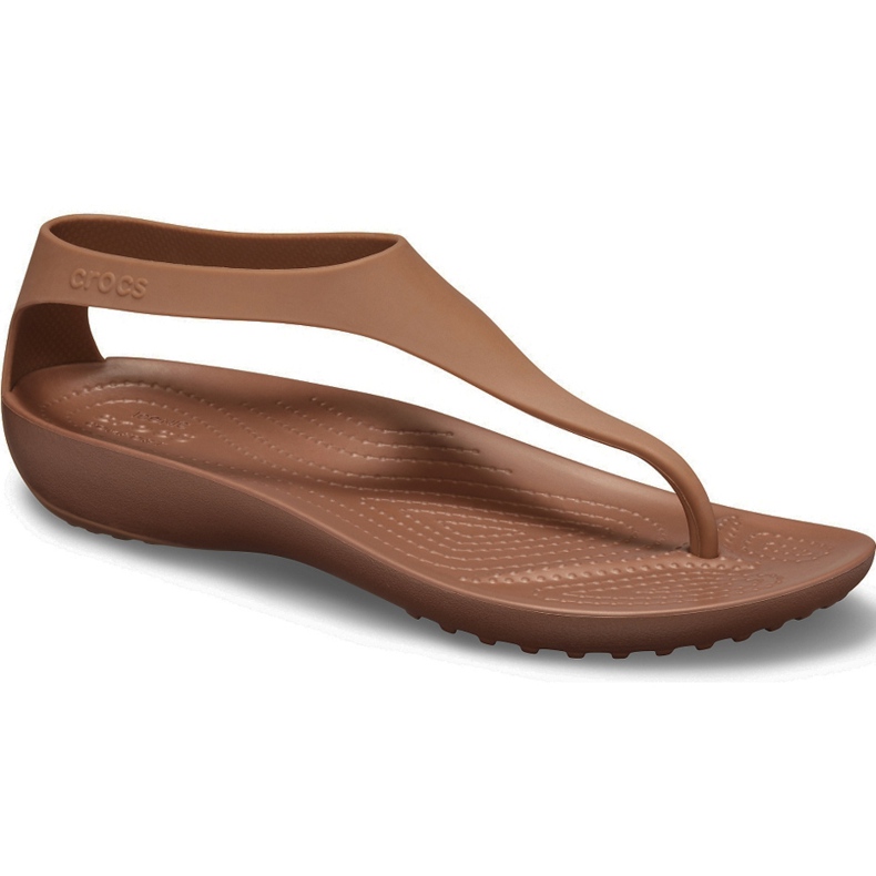 Crocs női szandál Serena Flip W barna 205468 860