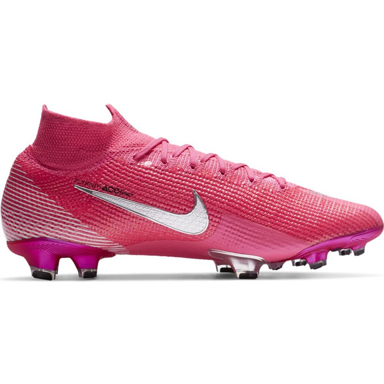 Nike Mercurial Superfly 7 Elite Km Fg DB5604 611 futballcipő rózsaszín rózsaszín