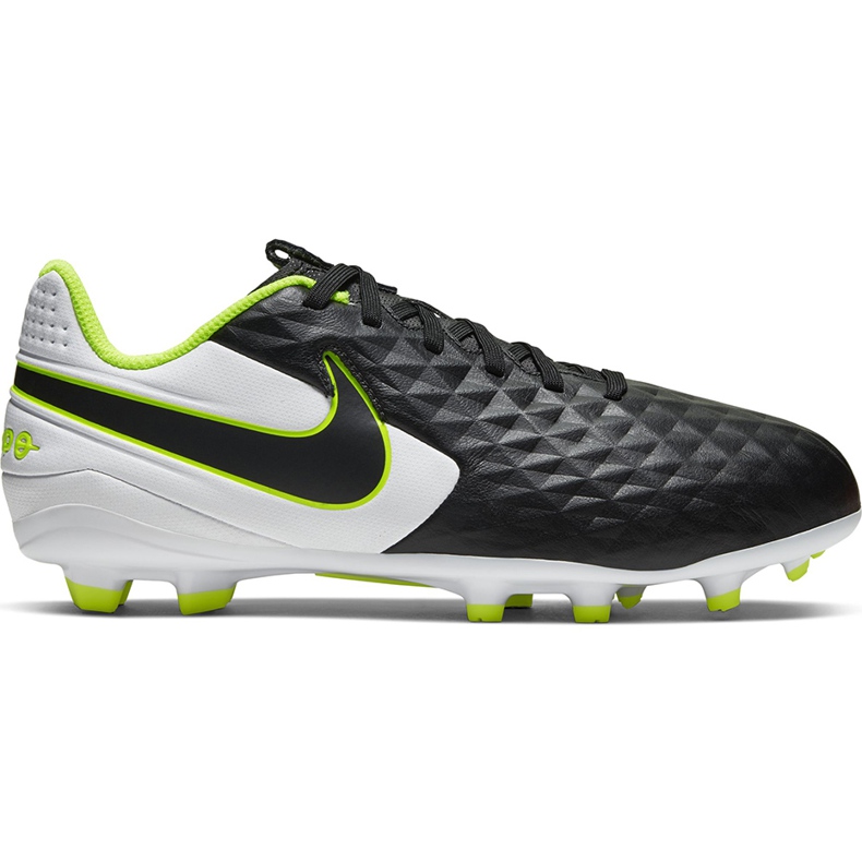 Nike Tiempo Legend 8 Academy FG / MG Junior AT5732 007 futballcipő fekete fekete