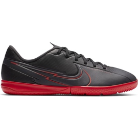 Nike Mercurial Vapor 13 Academy Ic Junior AT8137 060 futballcipő fekete piros fekete